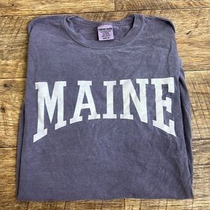Maine comfort colors tee